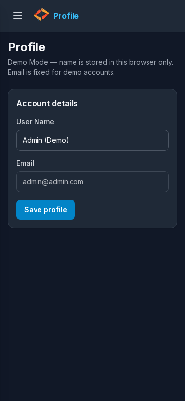 Mobile profile