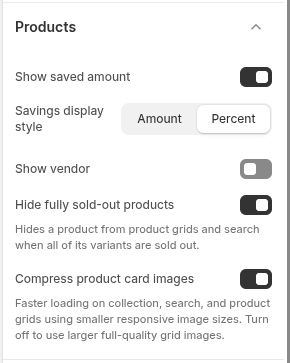 Compress product card images